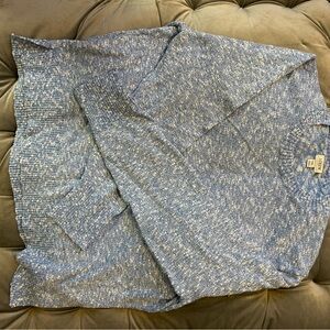 J. Crew Lightweight Marled Blue Sweater